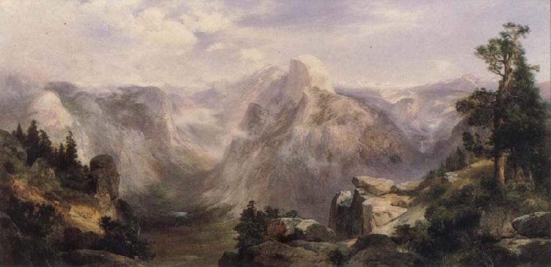 Thomas Moran Half Dome,Yosemite